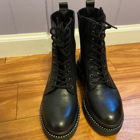 Steve Madden Shoes - BRAND NEW Steve Madden Combat Boots with Studs